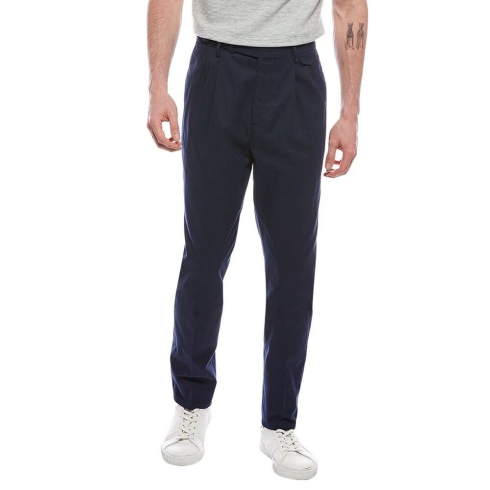 Brunello Cucinelli Mens Leisure Fit Pleated Pant